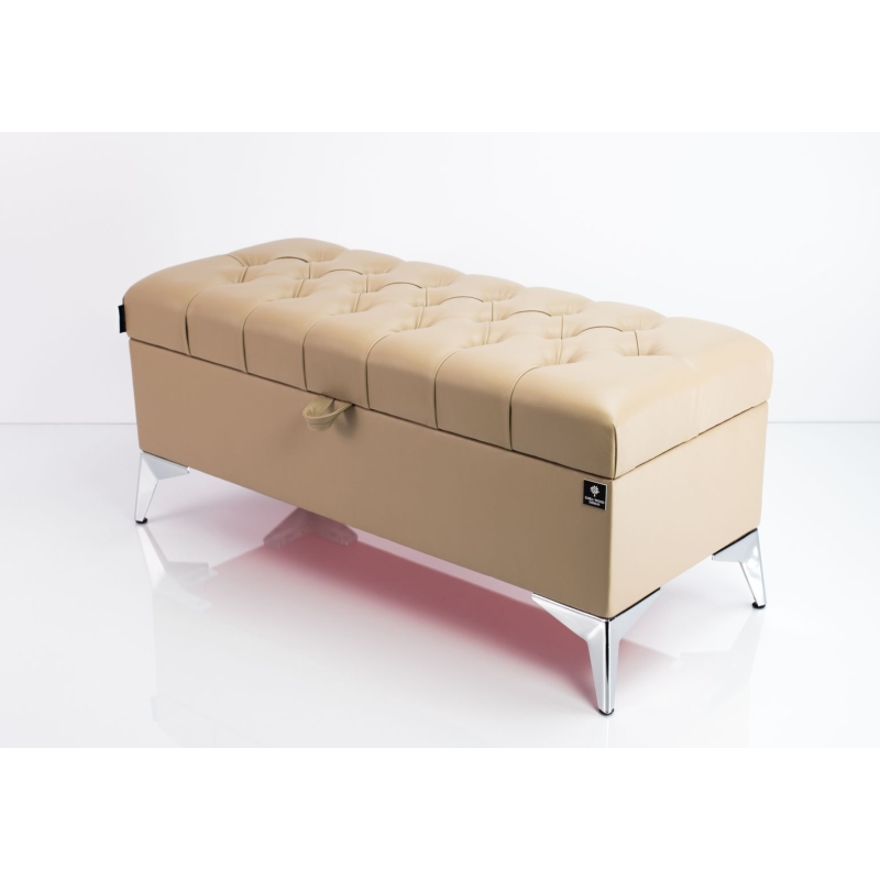 Tufted Storage Bench